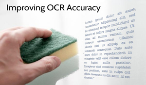 Outsource OCR Cleanup services to India